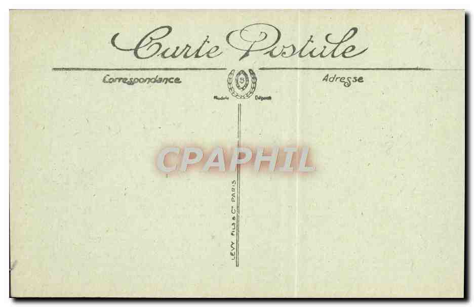 CPA Trouville Le Port et le Casino Bateau — Verso
