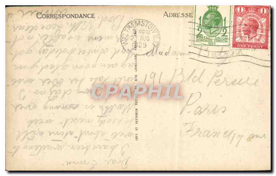 CPA Trouville La Reine Des Plages Bateaux Peche Pecheurs — Rückseite