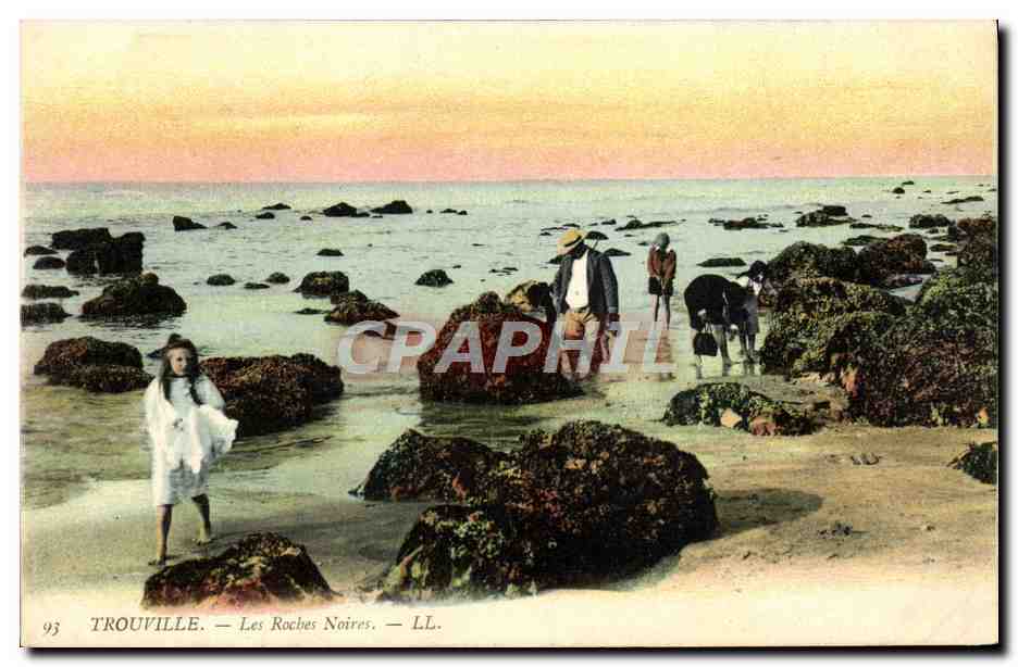 CPA Trouville Les Roches Noires