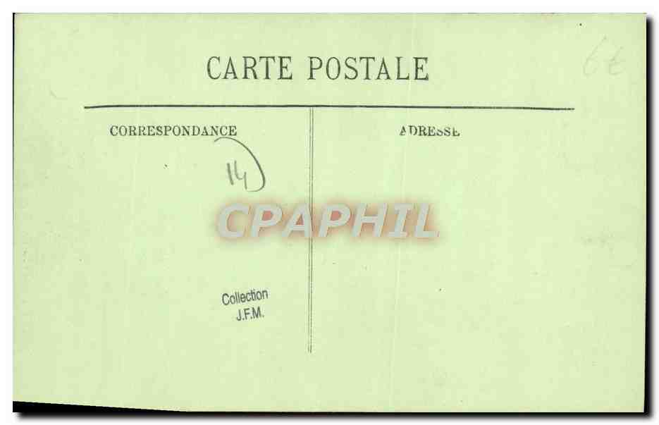 CPA Trouville sur Mer La Rue De Paris — Verso