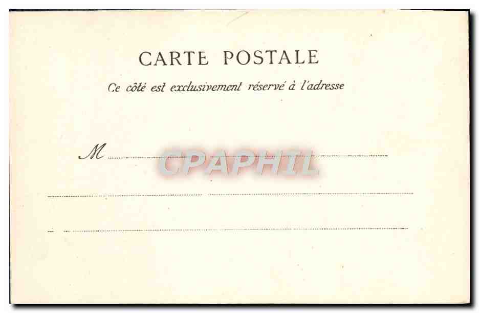 CPA Trouville La maison normande — Rückseite