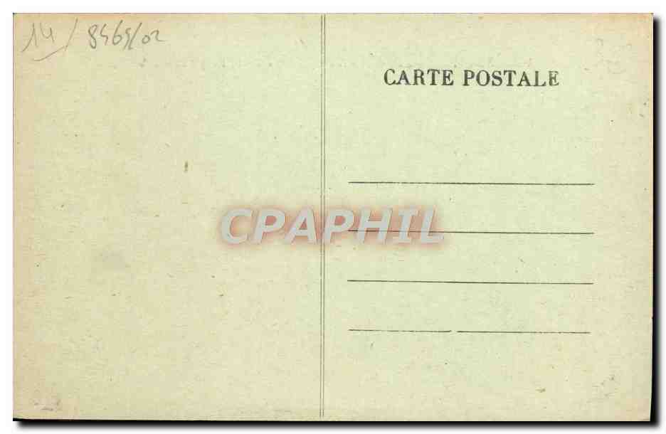 CPA Trouville Vue generale de la plage et des villas — Verso