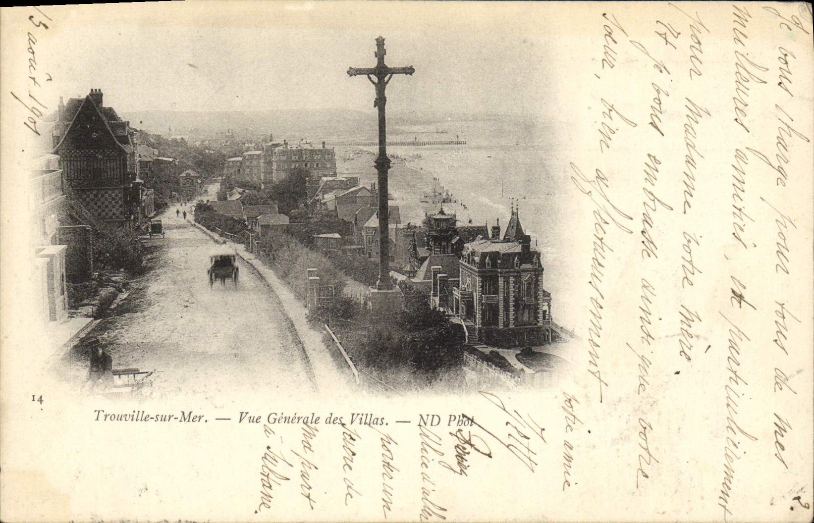 Trouville-sur-Mer — Vue Générale des Villas — ND Pnot