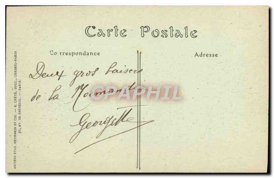 CPA Trouville Sur Mer Vue Prise des fermonts — Verso