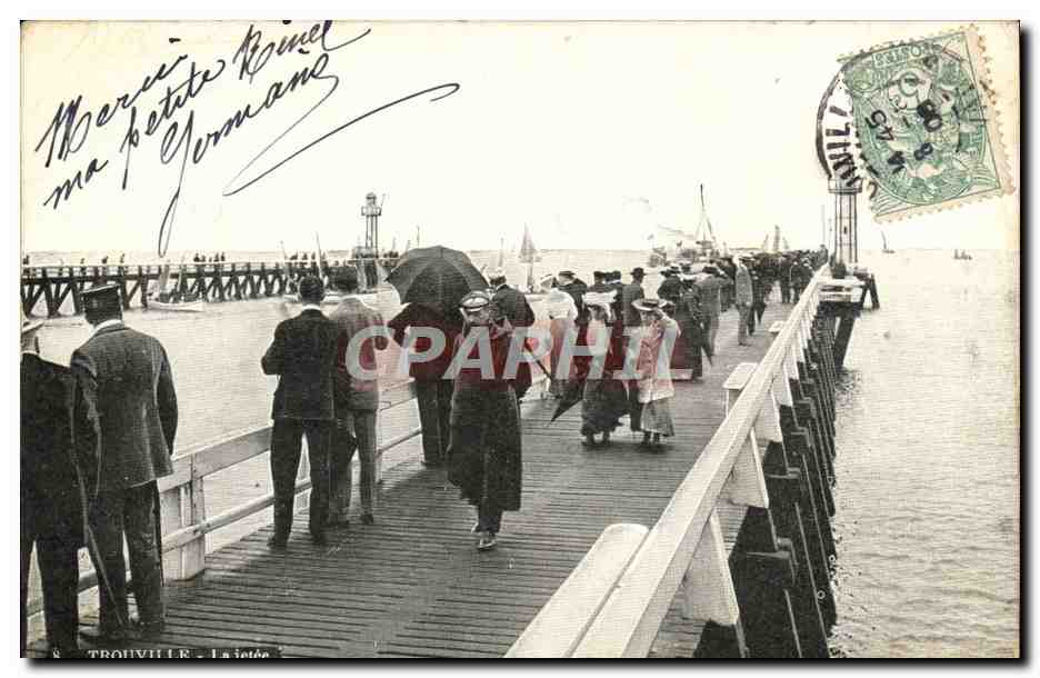 CPA Trouville La jetee