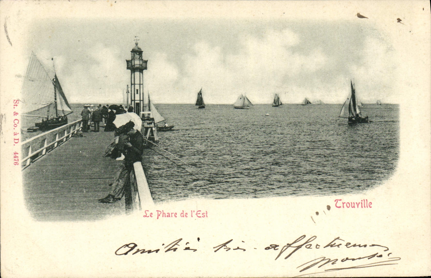 The East Lighthouse — Trouville — St. & Co. No. 4476