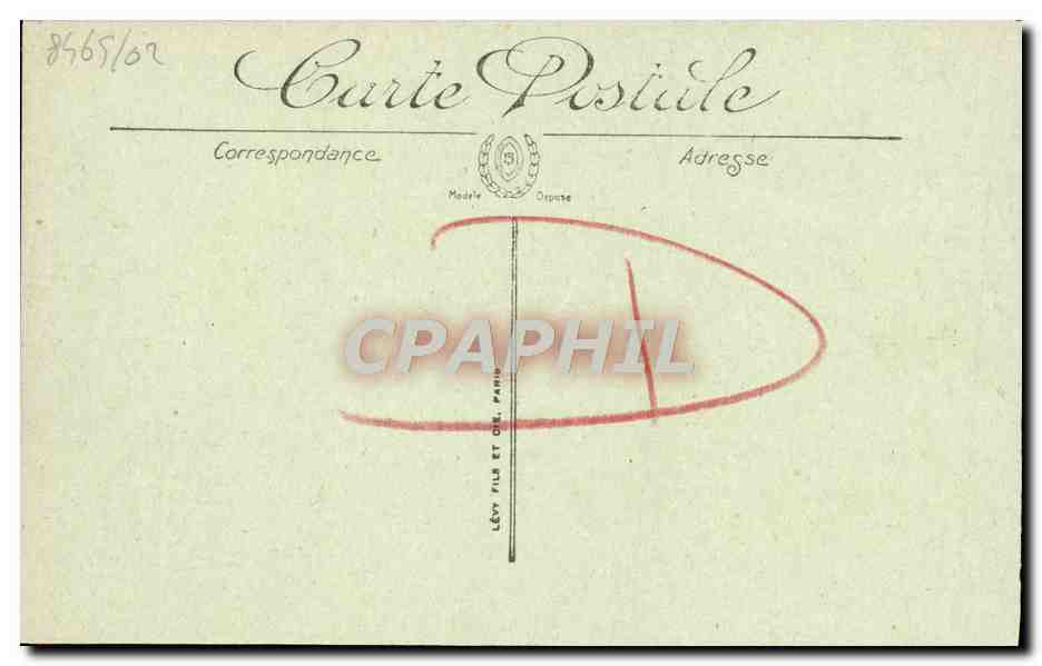 CPA Trouville pecheurs TOP peche  — Rückseite