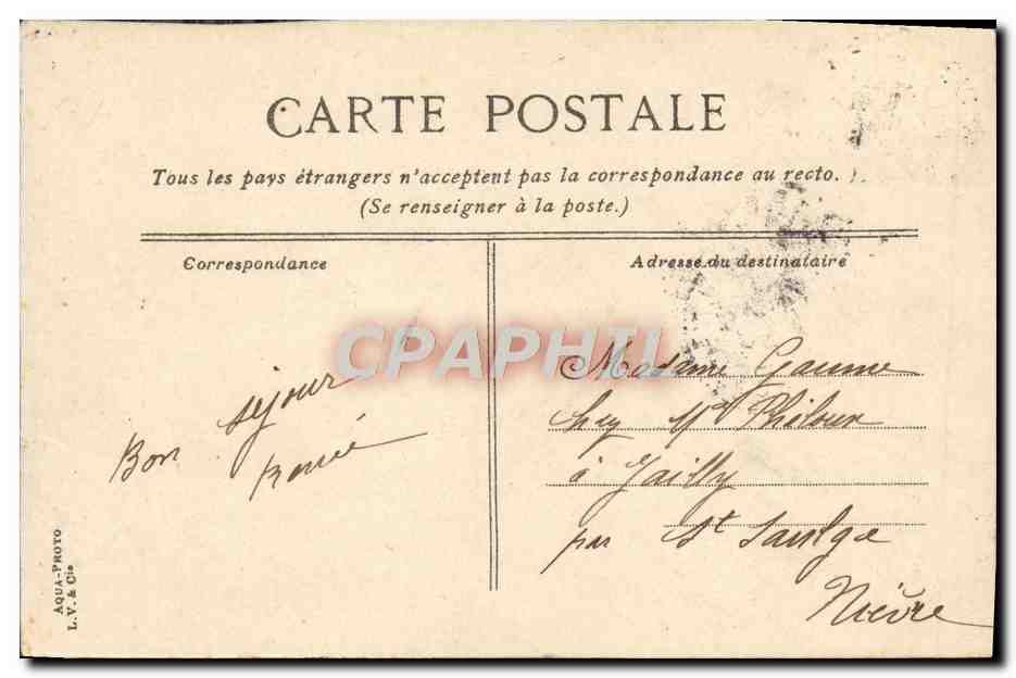 CPA Trouville La plage et la jetee promenade — Verso
