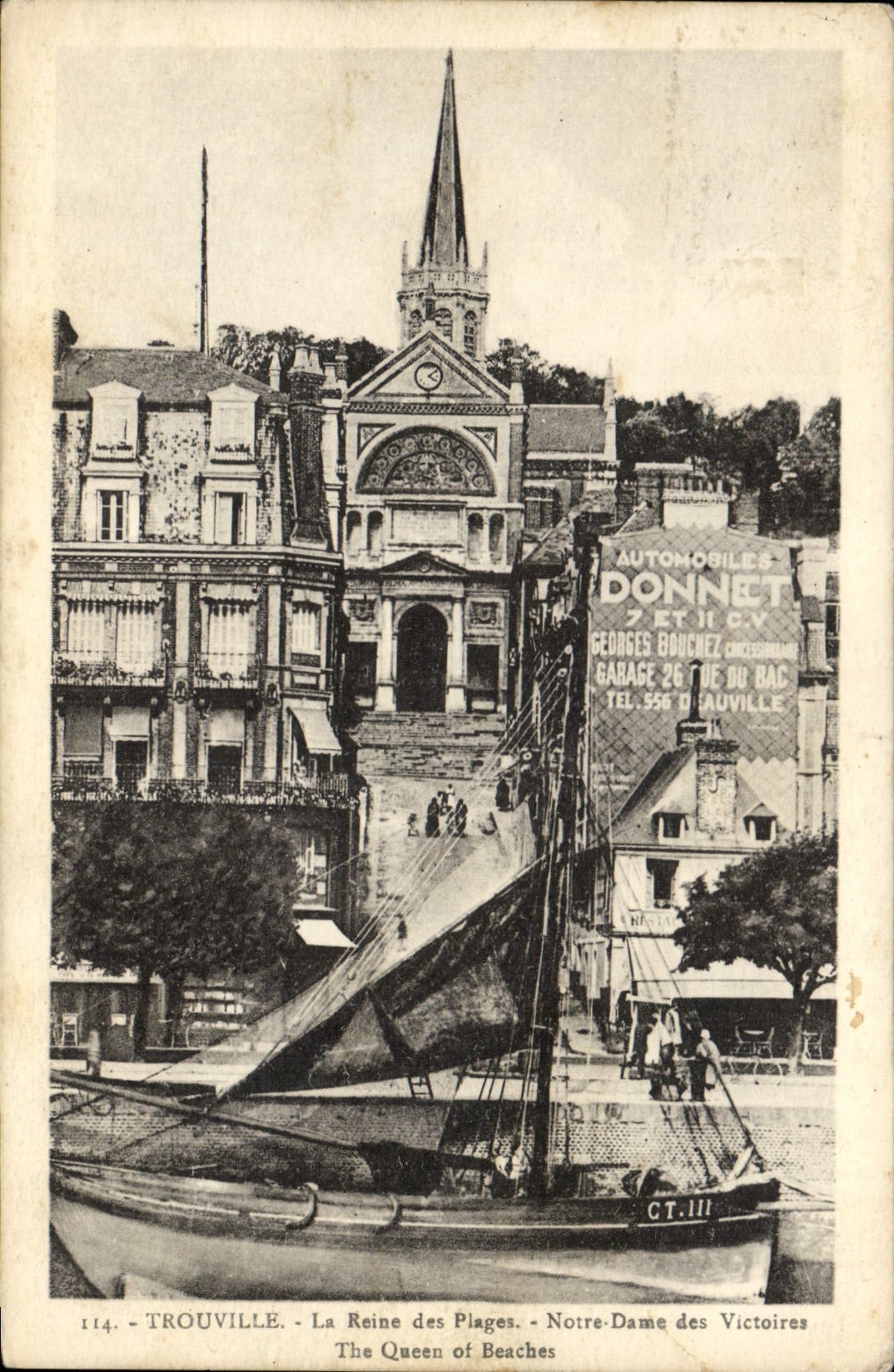 Trouville - La Reine des Plages - Notre-Dame des Victoires - Édition La Cigogae