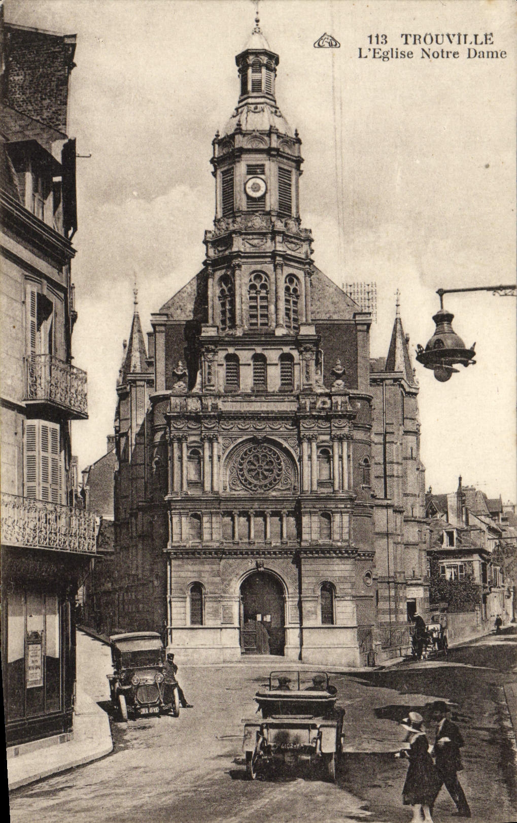 CPA Trouville L'Eglise notre dame