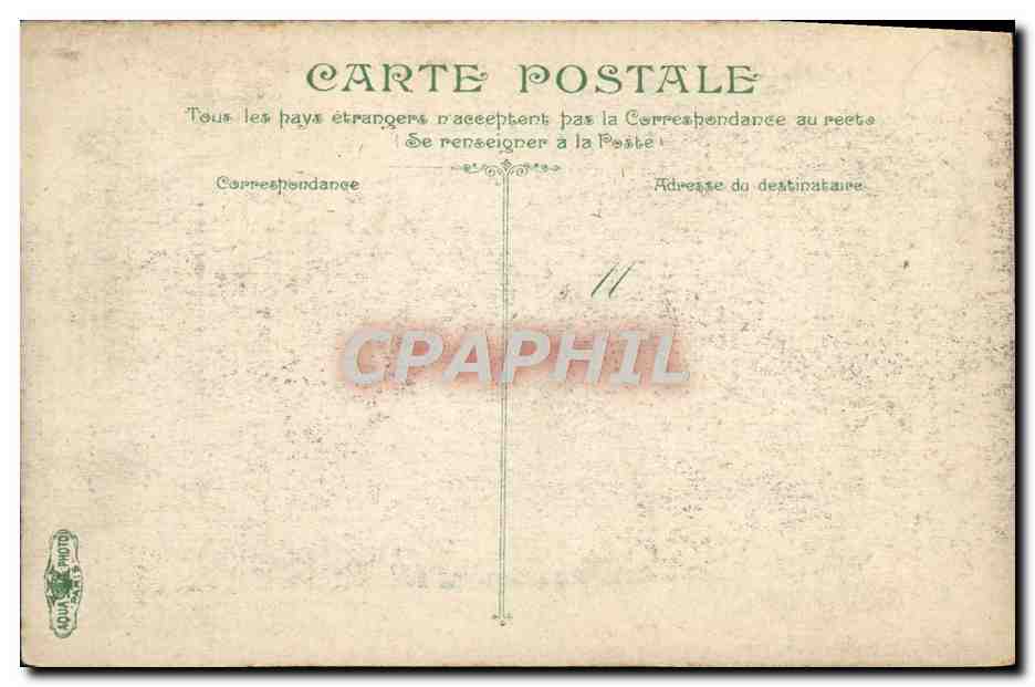CPA Trouville Deauville la gare — Verso