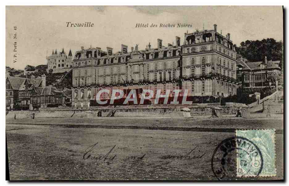 CPA Trouville Hotel des roches noires