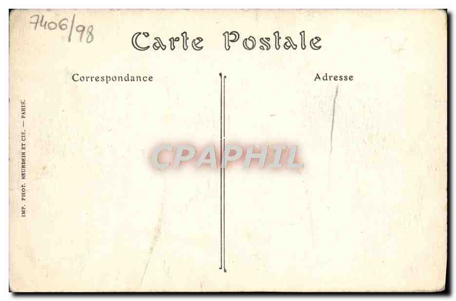 CPA Trouville Sur mer L'hotel des roshes noires — Rückseite