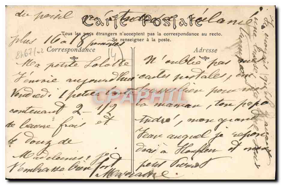 CPA Asnelles L'Eglise — Reverso