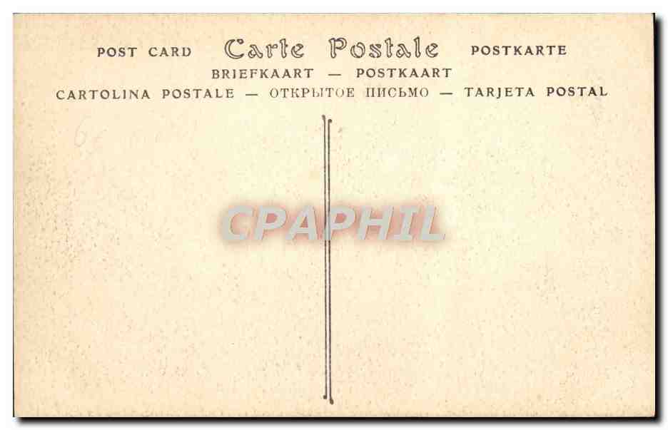 CPA Asnelles La Digue — Rückseite