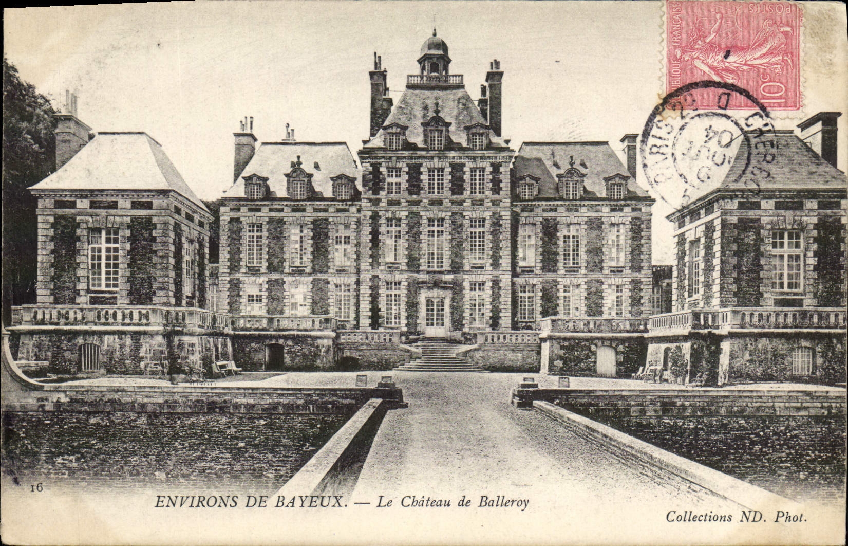 Environs de Bayeux — Le Château de Balleroy — Collections ND. Phot.