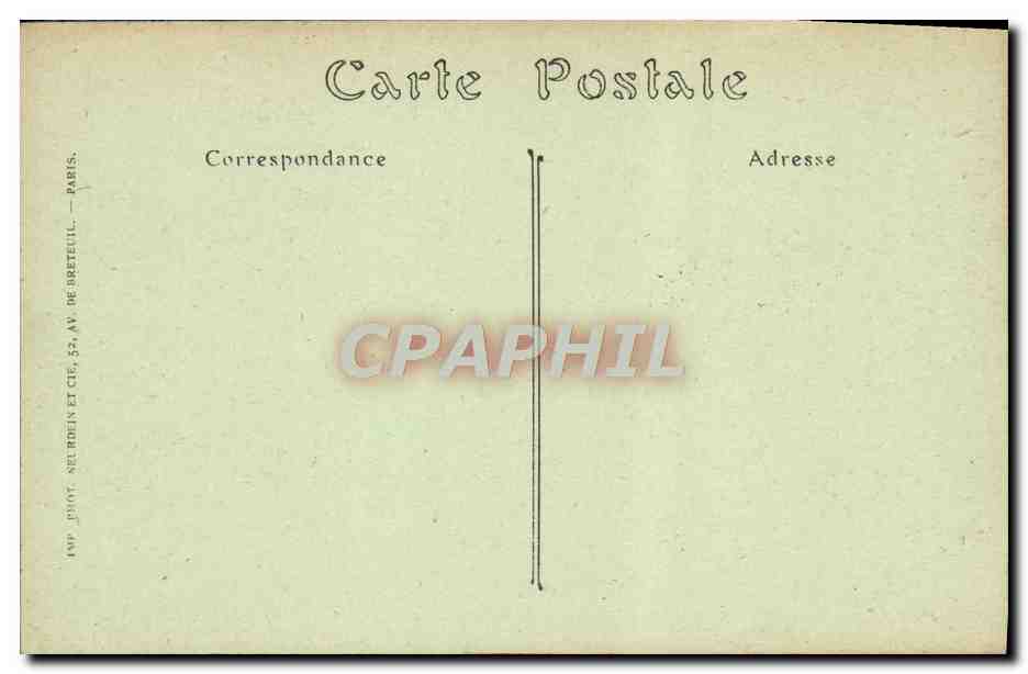 Balleroy (Calvados) — Le Château — ND. Phot. — Verso
