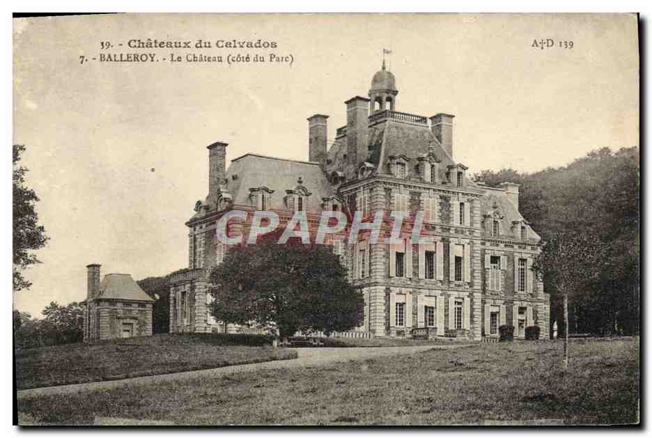 BalleroY - Le Château (côté du Parc) — Châteaux du Calvados, n° 139