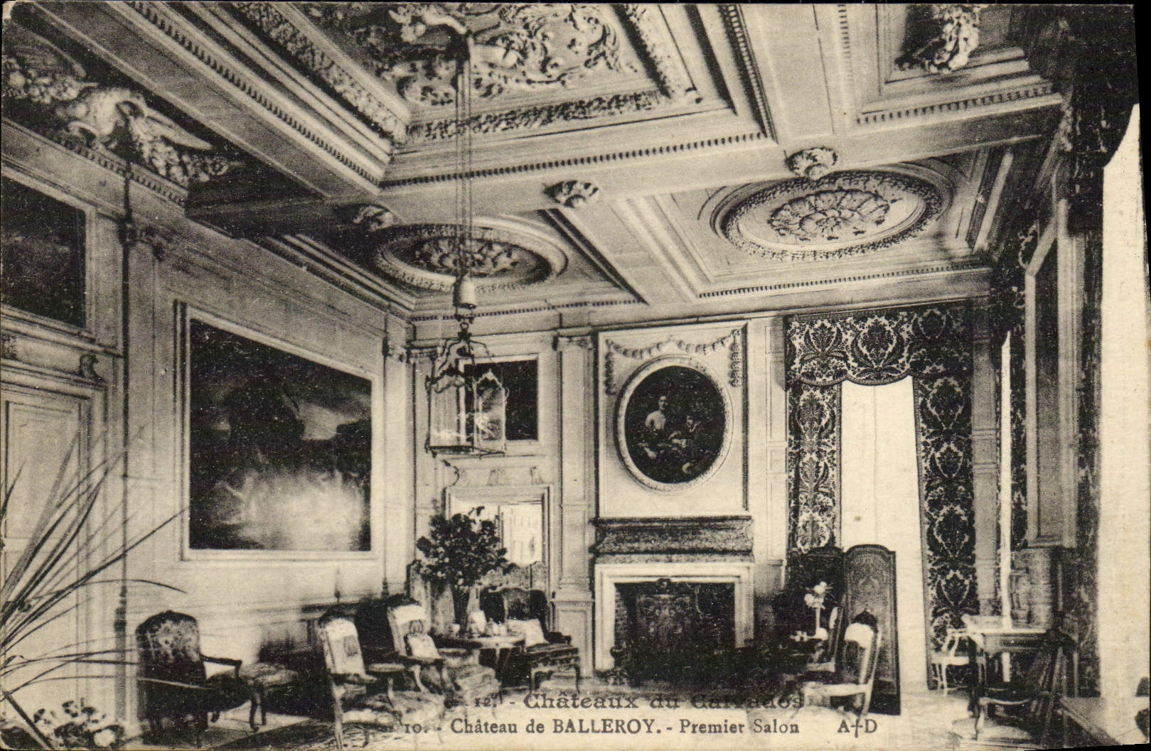 Château de BALLERROY - Premier Salon — Châteaux du Gardelo - A+F-D