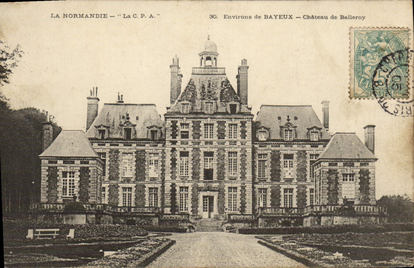 Environ de Bayeux — Château de Balleroy — La C.P.A.
