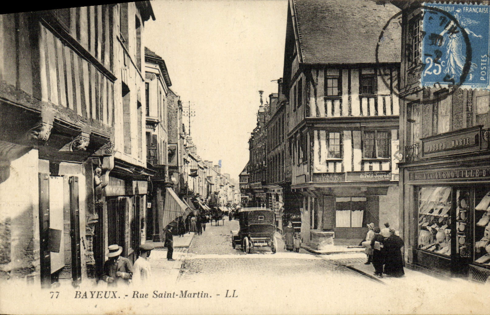 Bayeux - Rue Saint-Martin — éditeur LL, n°77