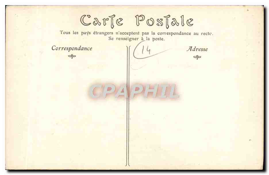 CPA Bayeux La cathedrale vue prise de la rue de la maitrise  — Verso