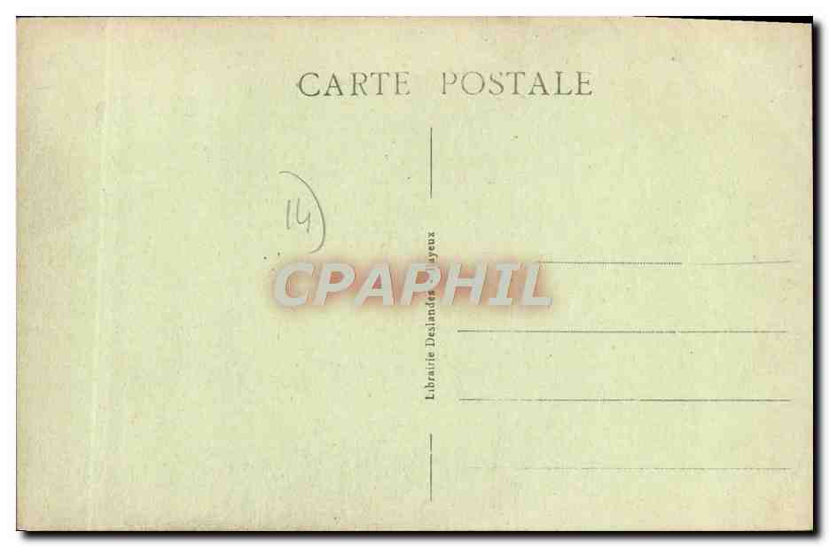 Bayeux - Vieille Maison en bois et en pierre du XIVe siècle - Rue Saint-Martin — Rückseite