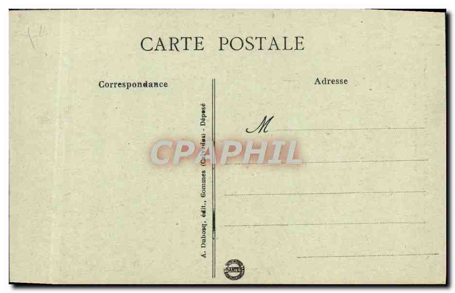 Bayeux — Vieille Maison, rue Saint-Martin — A. Dubosq, édit. (Calvados) — Verso