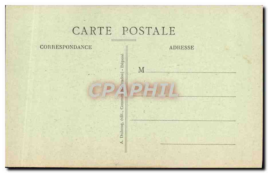 Bayeux — Ancienne Maison, rue Bienvenue — A. Duboesq, édit., Commes (Calvados) — Reverso