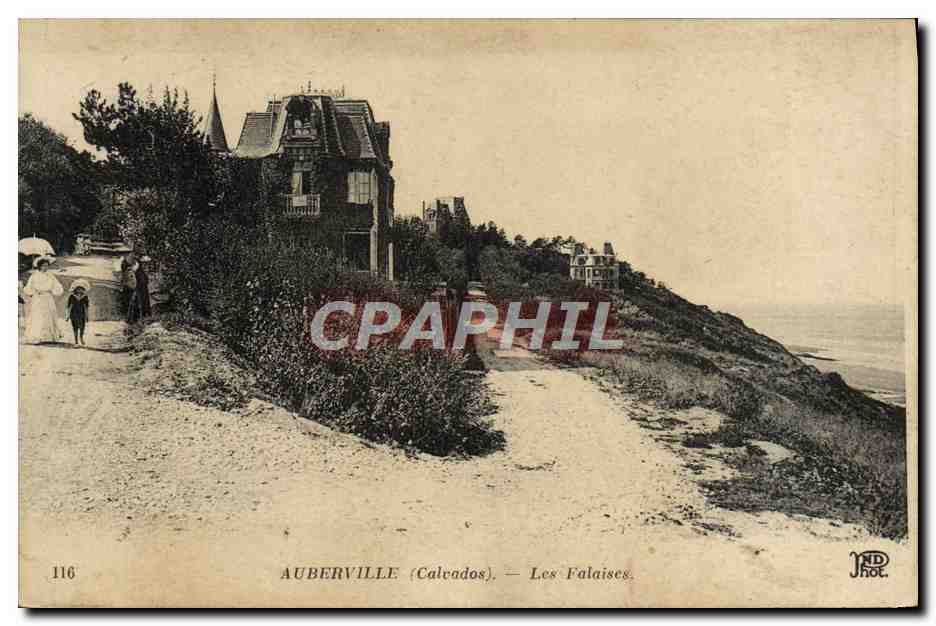 Auberville (Calvados) — Les Falaises — JND Phot.