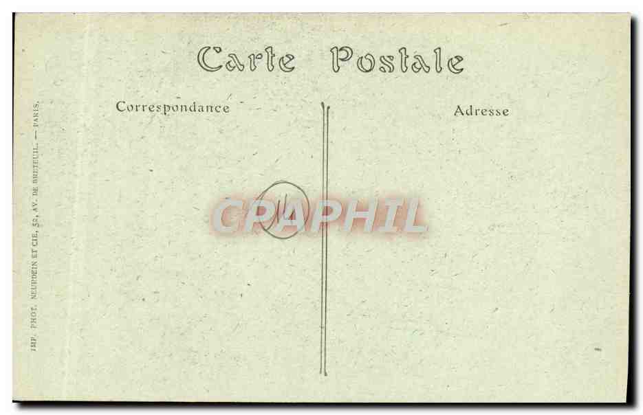 Bayeux — Vieille Maison de la rue Bienvenue — C. Vingot, JND Phot — Verso
