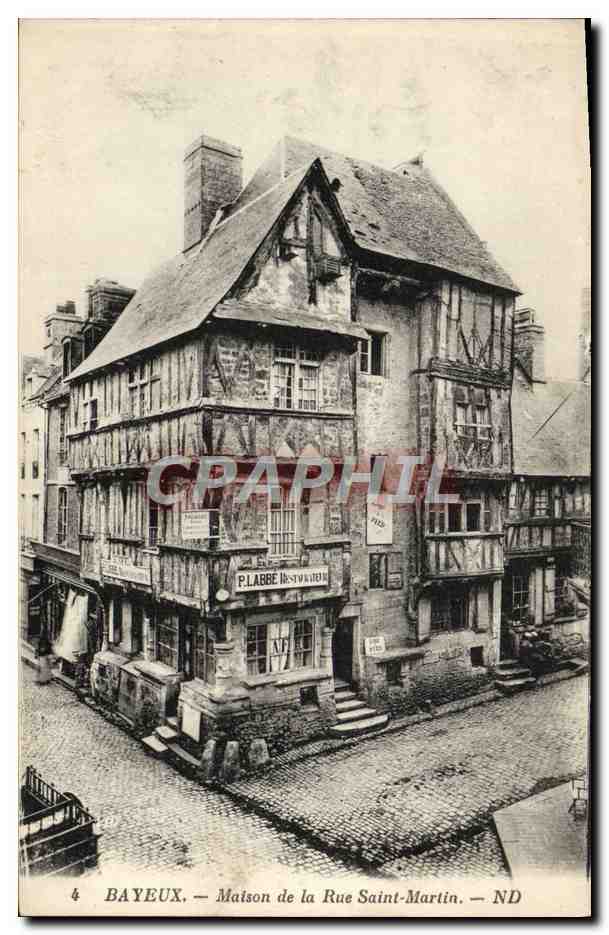 Bayeux — Maison de la Rue Saint-Martin — ND