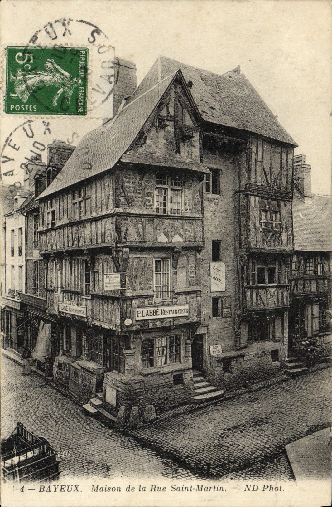 Bayeux — Maison de la Rue Saint-Martin — ND Phot.