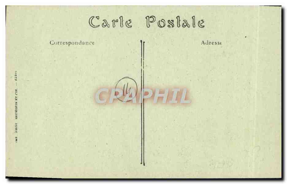 CPA Bayeux Maison de la rue Saint Martin — Rückseite