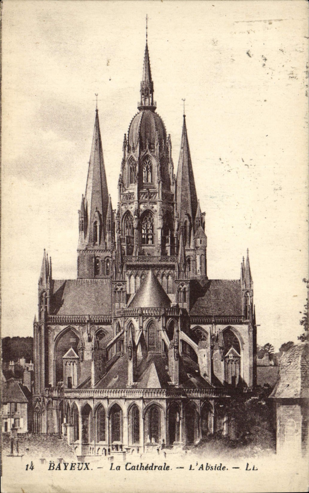 Bayeux — La Cathédrale — L'Abside — LL