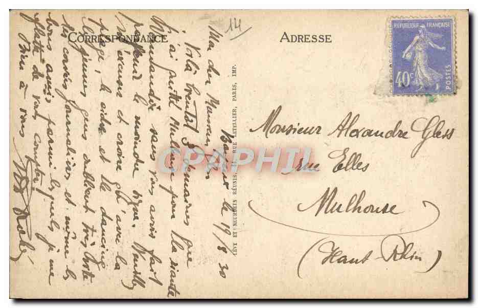 Bayeux — La Cathédrale — L'Abside — LL — Reverso
