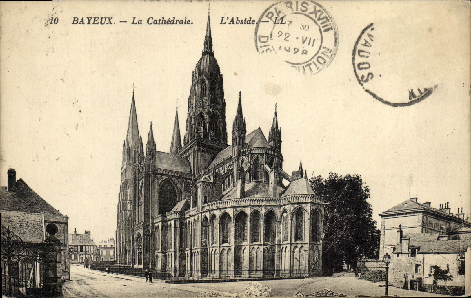 Bayeux — La Cathédrale. L'Abside.