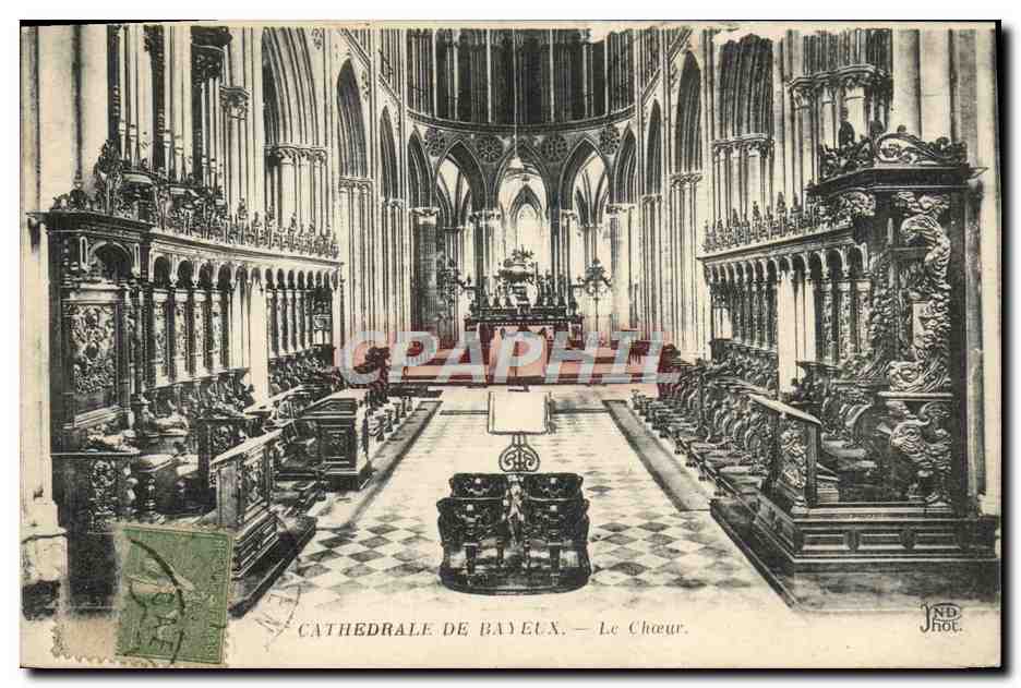 Cathédrale de Bayeux — Le Chœur — JND Phot.