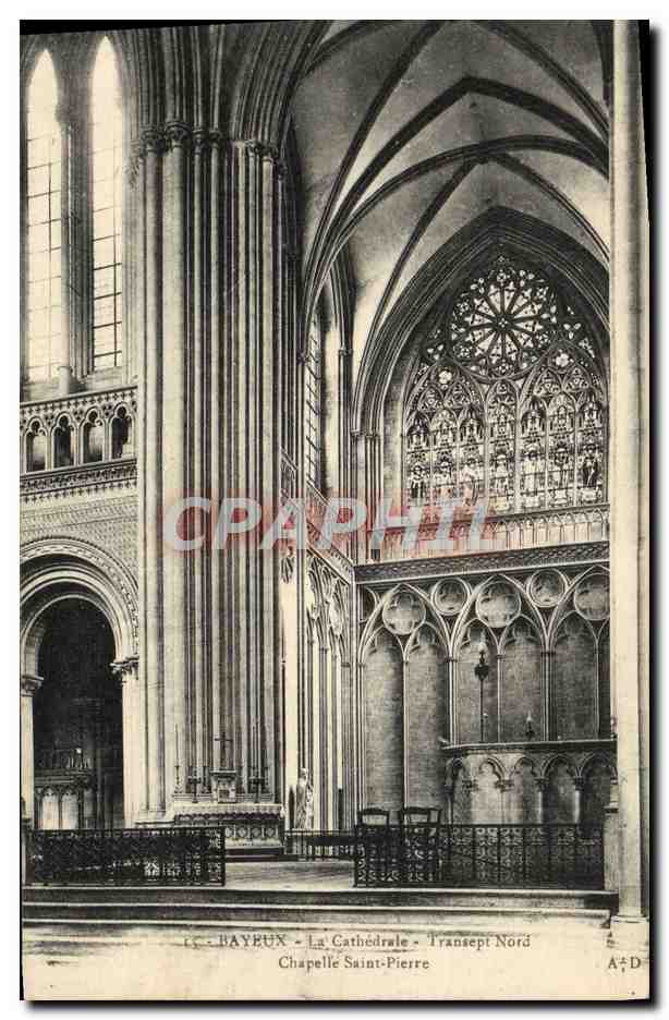 Bayeux - La Cathédrale - Transept Nord - Chapelle Saint-Pierre