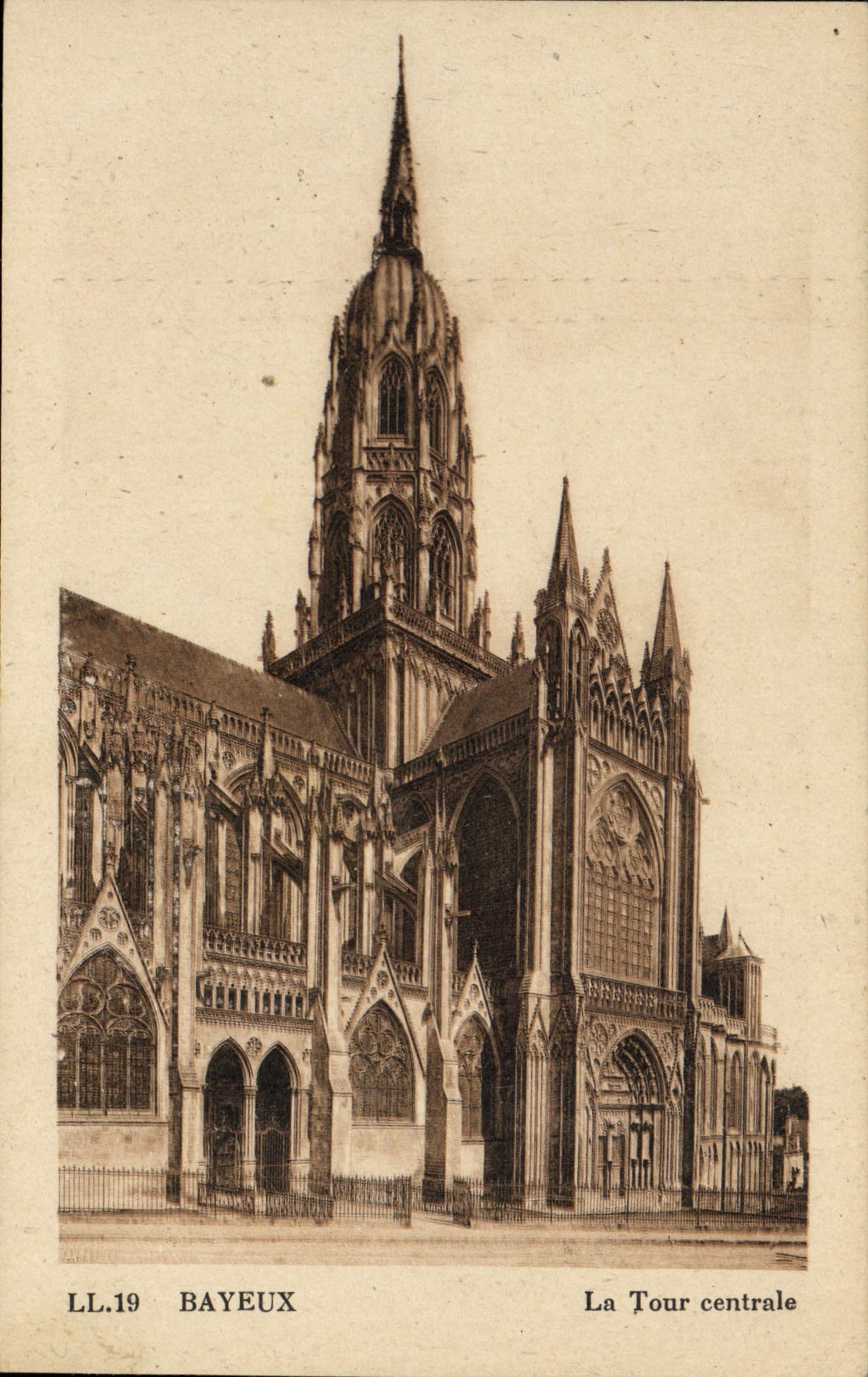 Bayeux — La Tour centrale — LL.19
