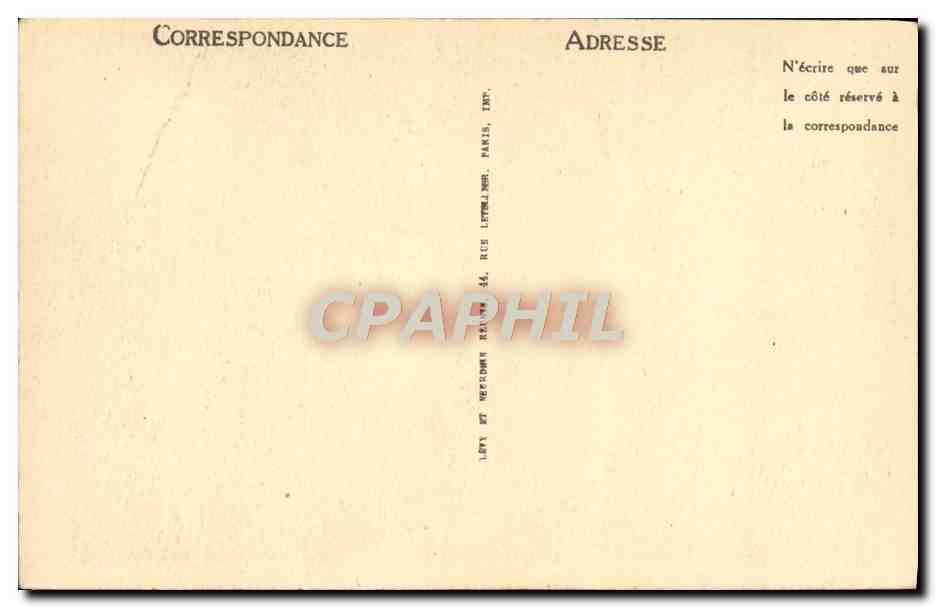 CPA Bayeux La cathedrale — Verso