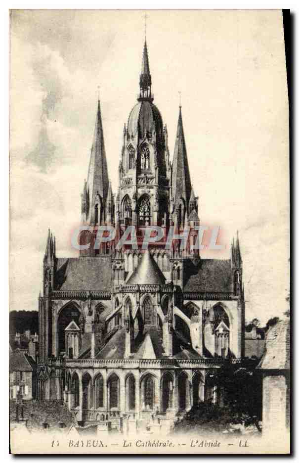 Bayeux — La Cathédrale — L'Abside — Éditeur Lévy Fils & Cie, Paris