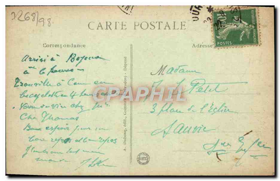 Bayeux - Le Viaduc de l'Aure et vue sur la Cathédrale — A+D — Reverso