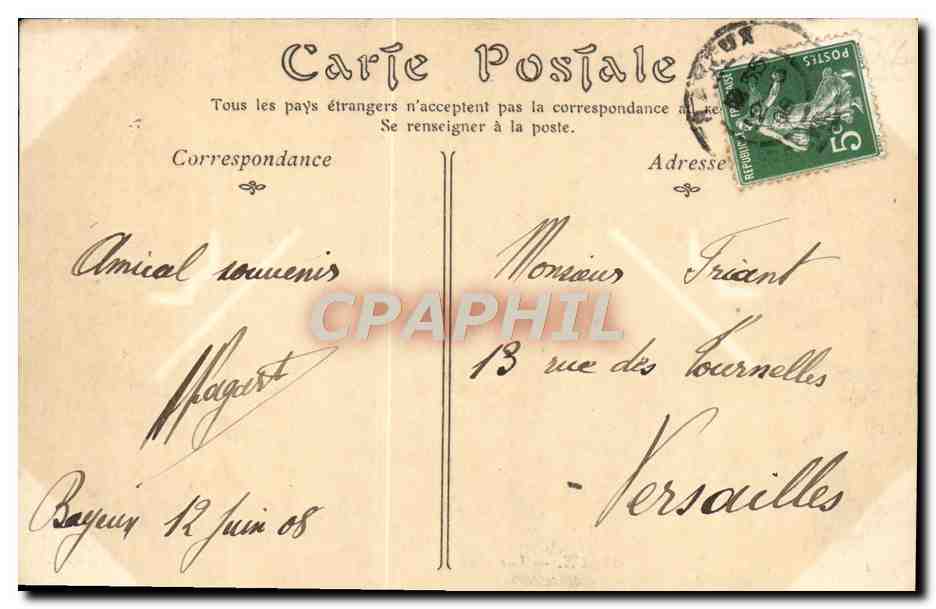 Bayeux — Vue générale — ND. Phot. — Achterkant