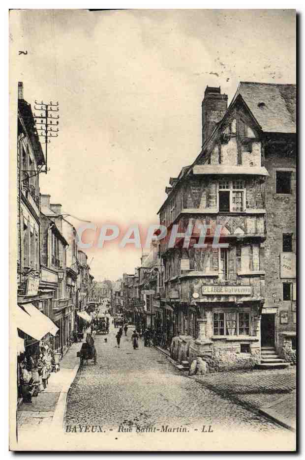 Bayeux - Rue Saint-Martin — LL, éditeur LL