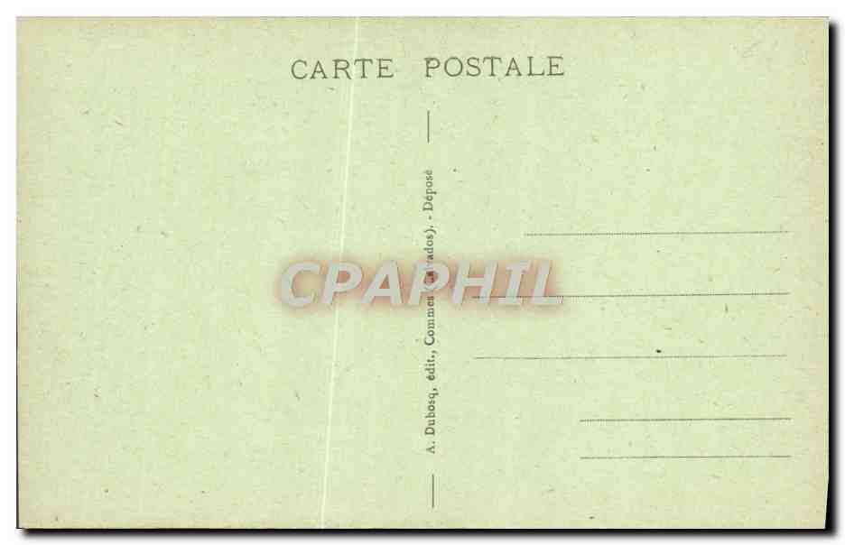 CPA Bayeux Vieille Maison Rue Saint Martin — Rückseite