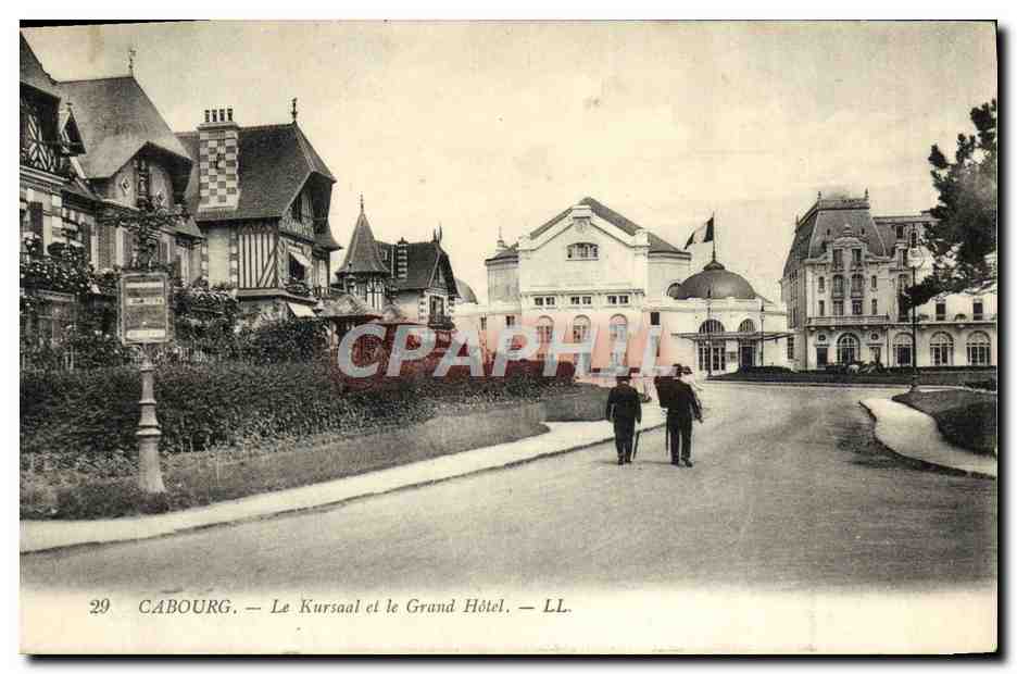Cabourg — Le Kursaal et le Grand Hôtel — LL