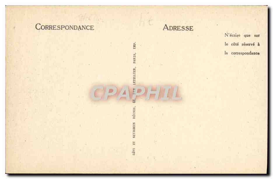Cabourg — Le Grand Hôtel et les Jardins — LL — Verso