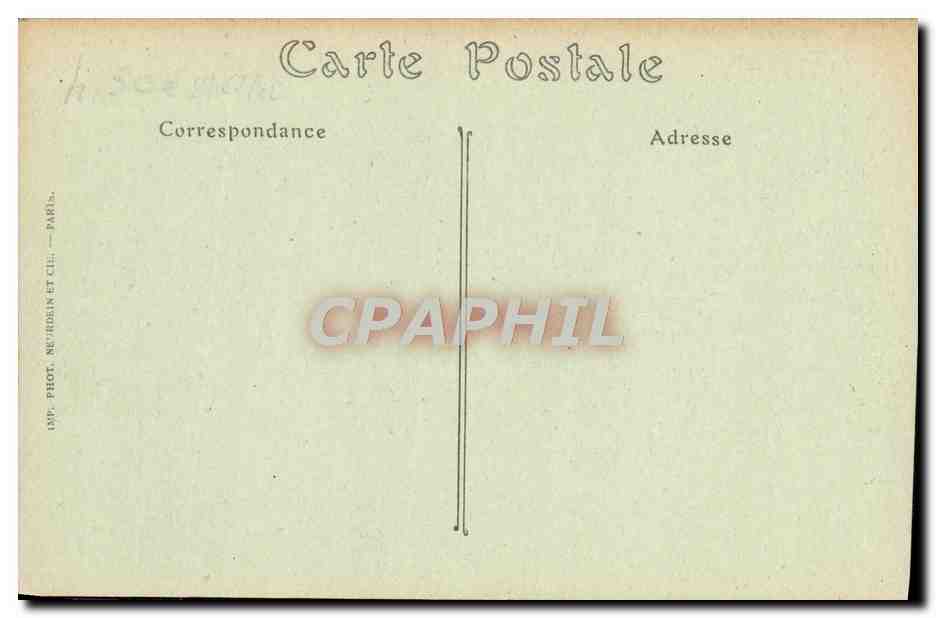 Cabourg (Calvados) — Vue générale prise de la Villa Foncher de Careil — ND. Phot. — Verso