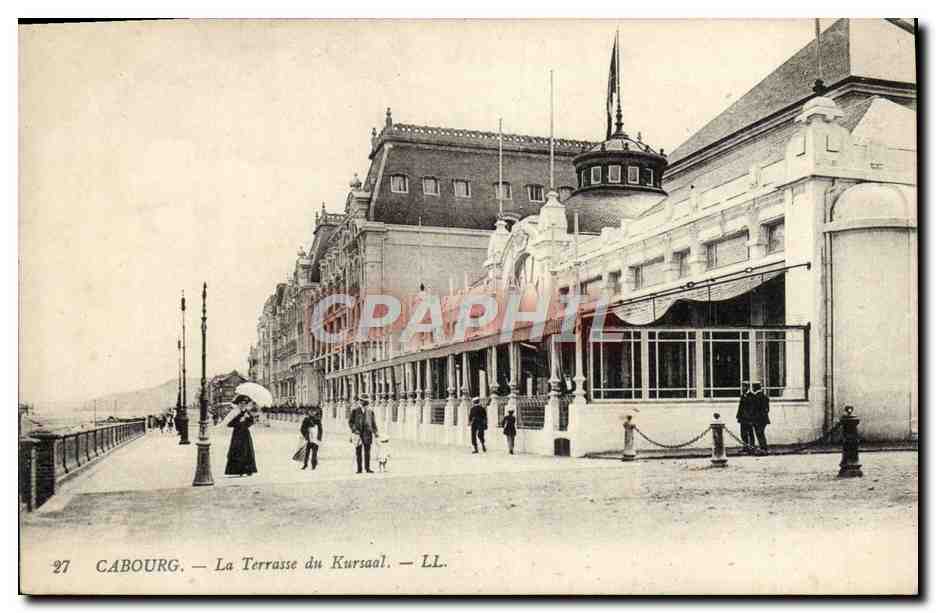 Cabourg — La Terrasse du Kursaal — LL. n°27
